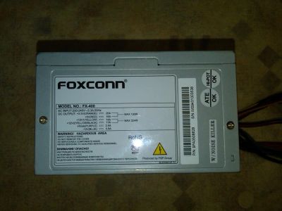 Лот: 7252199. Фото: 1. Блок питания Foxconn FX-400. Корпуса, блоки питания