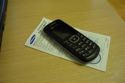 Лот: 1834116. Фото: 1. Samsung E1080i карбон. Кнопочные мобильные телефоны
