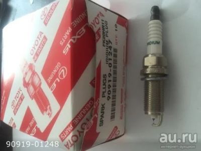 Лот: 17645655. Фото: 1. Свеча зажигания 90919-01247 TOYOTA. Масла, жидкости