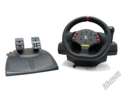 Лот: 6063588. Фото: 1. Руль для компьютера Logitech MOMO... Другое (компьютеры, оргтехника, канцтовары)
