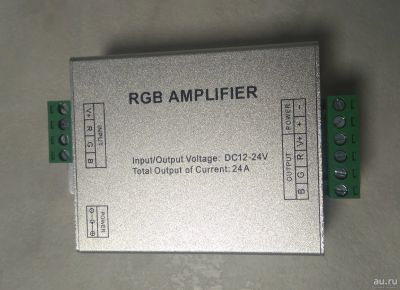 Лот: 16008854. Фото: 1. RGB-усилитель для светодиодной... Комплектующие