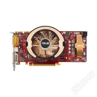 Лот: 419906. Фото: 1. Видеокарту Asus Radeon 3870 512Мб. Видеокарты