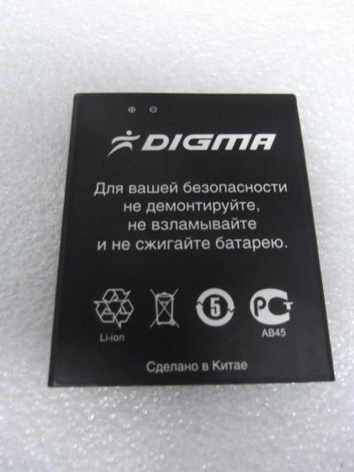 Лот: 6317819. Фото: 1. Батарея для Digma iDx5 3G/iDxD5... Аккумуляторы