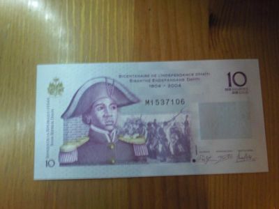 Лот: 4970585. Фото: 1. Гаити 10 гурдов 2012 г. пресс. Америка