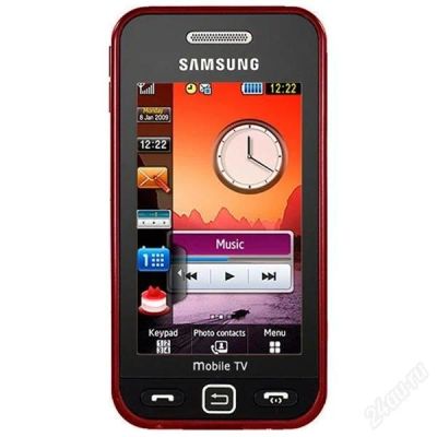 Лот: 1571330. Фото: 1. Samsung gt-5230 белый. Кнопочные мобильные телефоны