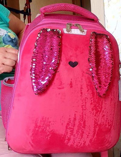 Лот: 20573259. Фото: 1. Красивый рюкзак для девочки (1-4... Рюкзаки, портфели
