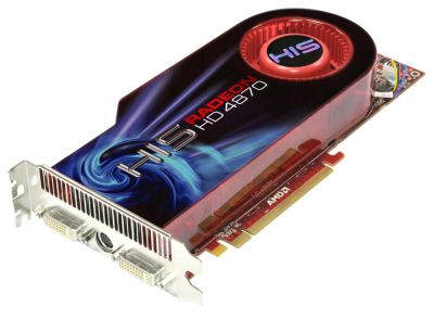 Лот: 7505451. Фото: 1. Видеокарта HIS Radeon HD 4870... Видеокарты