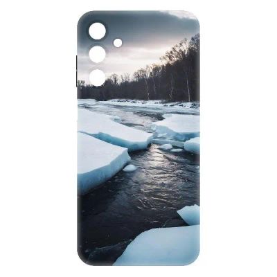 Лот: 25133669. Фото: 1. Чехол Krutoff Soft Case "Весенний... Чехлы, бамперы