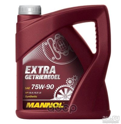 Лот: 12790979. Фото: 1. Mannol GL-5 Extra 75W-90 4л 1353... Масла, жидкости
