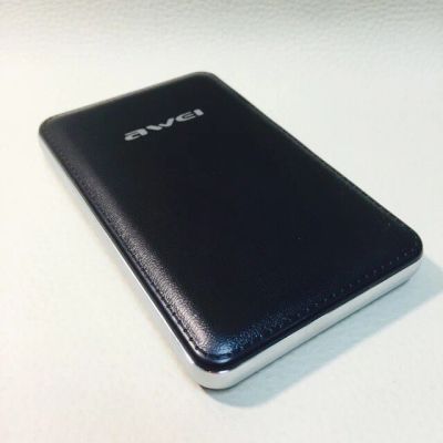 Лот: 7843629. Фото: 1. АКБ-USB AWEI P84k 10400mAh черный... Внешние, портативные аккумуляторы для смартфонов (Power bank)