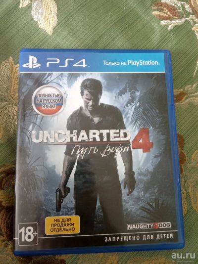 Лот: 13349348. Фото: 1. Uncharted 4 путь вора. Игры для консолей