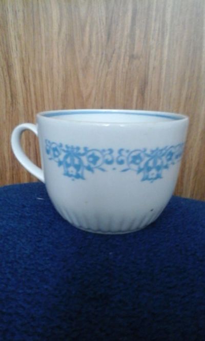 Лот: 18630392. Фото: 1. Чашка СССР от чайной пары Синий... Предметы интерьера и быта