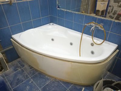 Лот: 21347191. Фото: 1. Ванна с джакузи 170x110. Ванны и комплектующие
