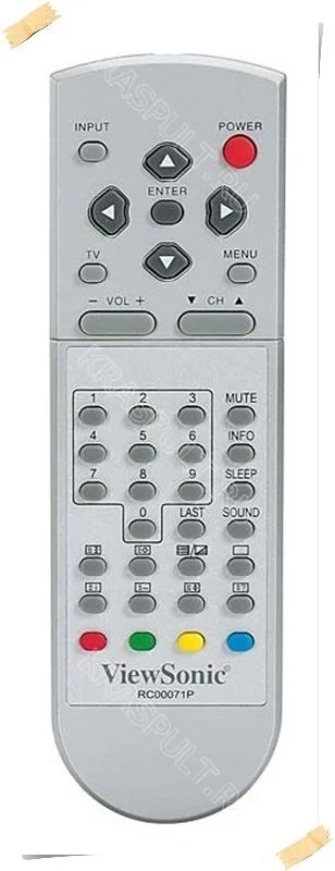 Лот: 15904725. Фото: 1. Пульт ViewSonic RC00071P, N1900W... Пульты ДУ
