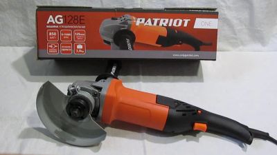 Лот: 16180685. Фото: 1. Ушм patriot ag128e новая болгарка. Электроинструмент