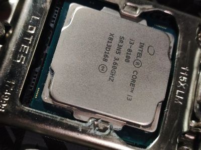Лот: 19537962. Фото: 1. Intel Core i3-8100 socket 1151v2. Процессоры