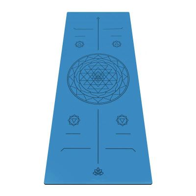 Лот: 16916960. Фото: 1. Коврик для йоги yantra blue premium... Фитнес, аэробика и гимнастика
