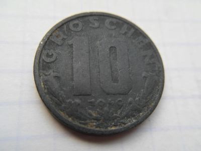 Лот: 8499319. Фото: 1. Австрия 10 грошей 1949. Германия и Австрия