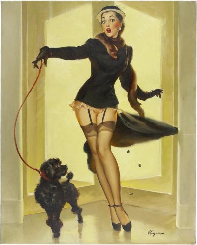 Лот: 4063031. Фото: 1. Постер (плакат) Pin-up USA # 19... Холсты чистые