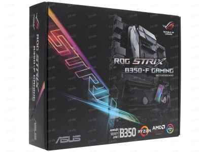 Лот: 15274962. Фото: 1. Материнская плата Asus Strix B350-F... Материнские платы