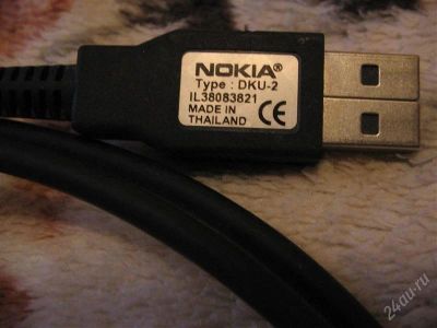 Лот: 743747. Фото: 1. DATA-кабель для Nokia DKU-2. Дата-кабели, переходники