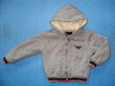 Лот: 7309909. Фото: 1. E155 толстовка Armani (утепленная... Свитера, худи, толстовки