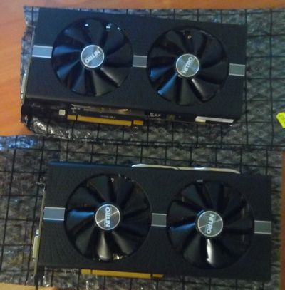 Лот: 15458480. Фото: 1. Видеокарта 4Gb Radeon RX570 Sapphire... Видеокарты