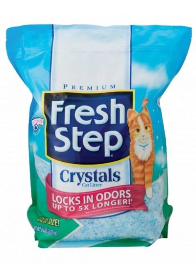 Лот: 4847100. Фото: 1. Наполнитель силикагелевый Fresh... Миски, лотки, наполнители