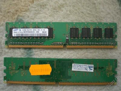 Лот: 936024. Фото: 1. Оперативная память DDR-II 512Mb... Оперативная память