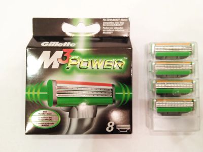 Лот: 3517425. Фото: 1. Gillette M3 Power (8 шт.) сменные... Уход за лицом 