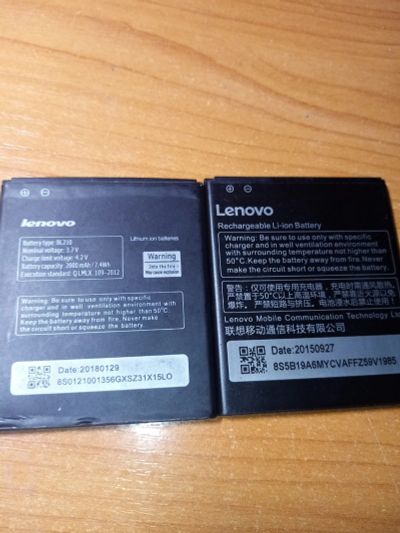 Лот: 15314107. Фото: 1. АКБ Lenovo BL210 S820/S820Z/A750Z... Аккумуляторы