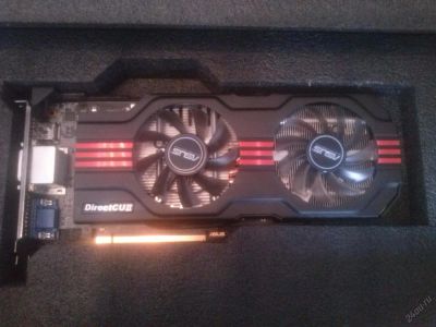 Лот: 5524412. Фото: 1. Видеокарта Asus GTX650Ti-DC2O-1GD5... Видеокарты