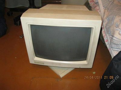 Лот: 923423. Фото: 1. Монитор старый очень. ЭЛТ-мониторы
