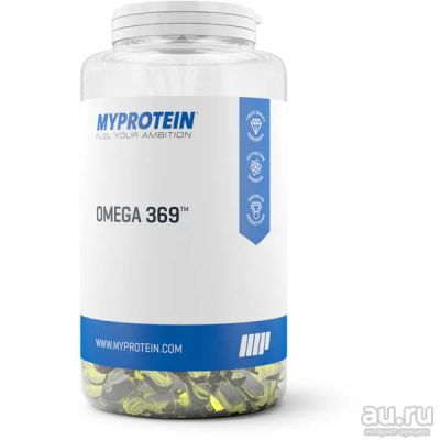 Лот: 9854262. Фото: 1. Omega 3 6 9 (120 капсул) - Myprotein... Спортивное питание, витамины