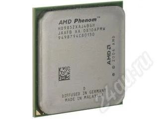Лот: 444008. Фото: 1. Процессор Phenom X4 9850 чек... Процессоры
