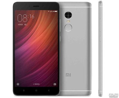 Лот: 8860626. Фото: 1. Xiaomi Redmi Note 4 3GB/64GB Gray... Смартфоны