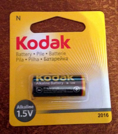 Лот: 4639276. Фото: 1. Батарейка щелочная Kodak LR1... Батарейки, аккумуляторы, элементы питания