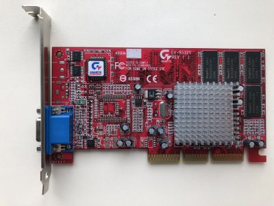Лот: 25038362. Фото: 1. AGP 32Mb GigaByte GV-AG32S rev... Видеокарты