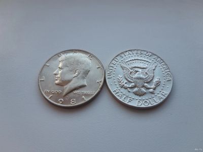Лот: 18170081. Фото: 1. США 50 центов 1981 г ( Half dollar... Америка