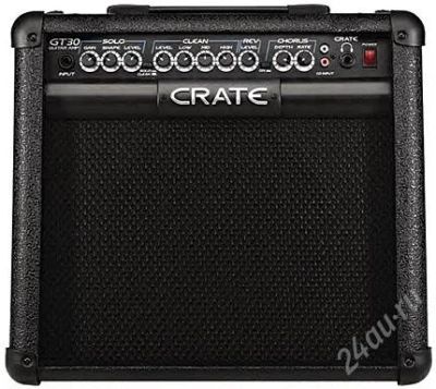 Лот: 4374411. Фото: 1. Комбоусилитель Crate gt-30 (30Вт... Гитарные эффекты и комбоусилители