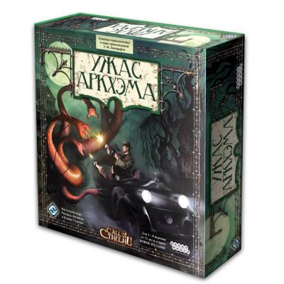 Лот: 10633438. Фото: 1. Настольная игра Ужас Аркхэма. Настольные игры, карты