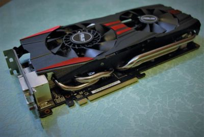 Лот: 6555739. Фото: 1. Asus R9 280X 3Gb 384bit. Видеокарты