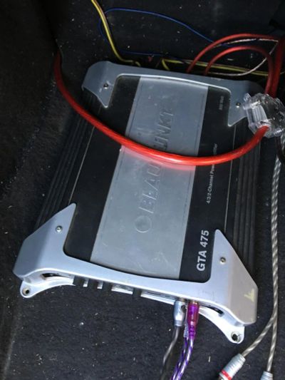 Лот: 11745610. Фото: 1. Усилитель Blaupunkt GTA 475. Усилители
