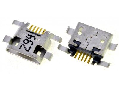 Лот: 18870977. Фото: 1. Разъем системный Micro USB для... Шлейфы, разъёмы