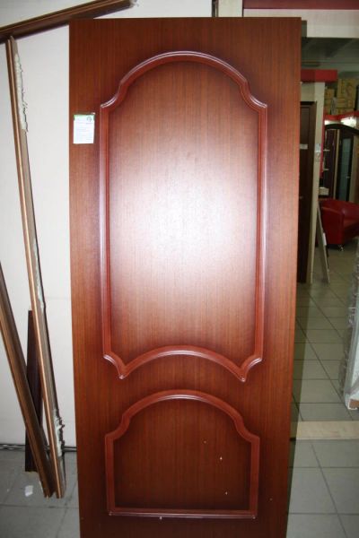 Лот: 4696436. Фото: 1. Дверь шпон ВФД 3ДГ макоре 800... Двери межкомнатные