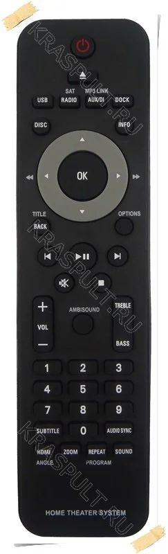 Лот: 15903413. Фото: 1. Пульт PHILIPS WIR241001-9501. Пульты ДУ