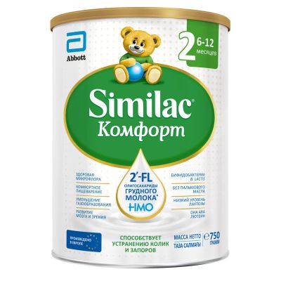 Лот: 25550759. Фото: 1. Симилак 2 Комфорт смесь сухая... Другое (кормление и уход, гигиена)