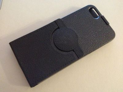 Лот: 3690573. Фото: 1. Чехол черный на iPhone 5 5s вращается... Чехлы, бамперы