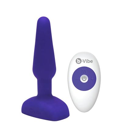 Лот: 24254406. Фото: 1. Анальная вибропробка b-Vibe Trio... Игрушки