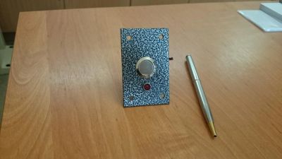 Лот: 6632732. Фото: 1. Кнопка "Выход" Маршал. Домофонные системы